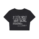 evangewion uwu crop tee