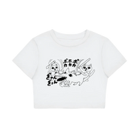 catsoup bat crop tee