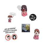 azu sticker pack