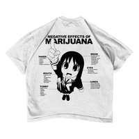 negative effects of azumanga (back print) shirt