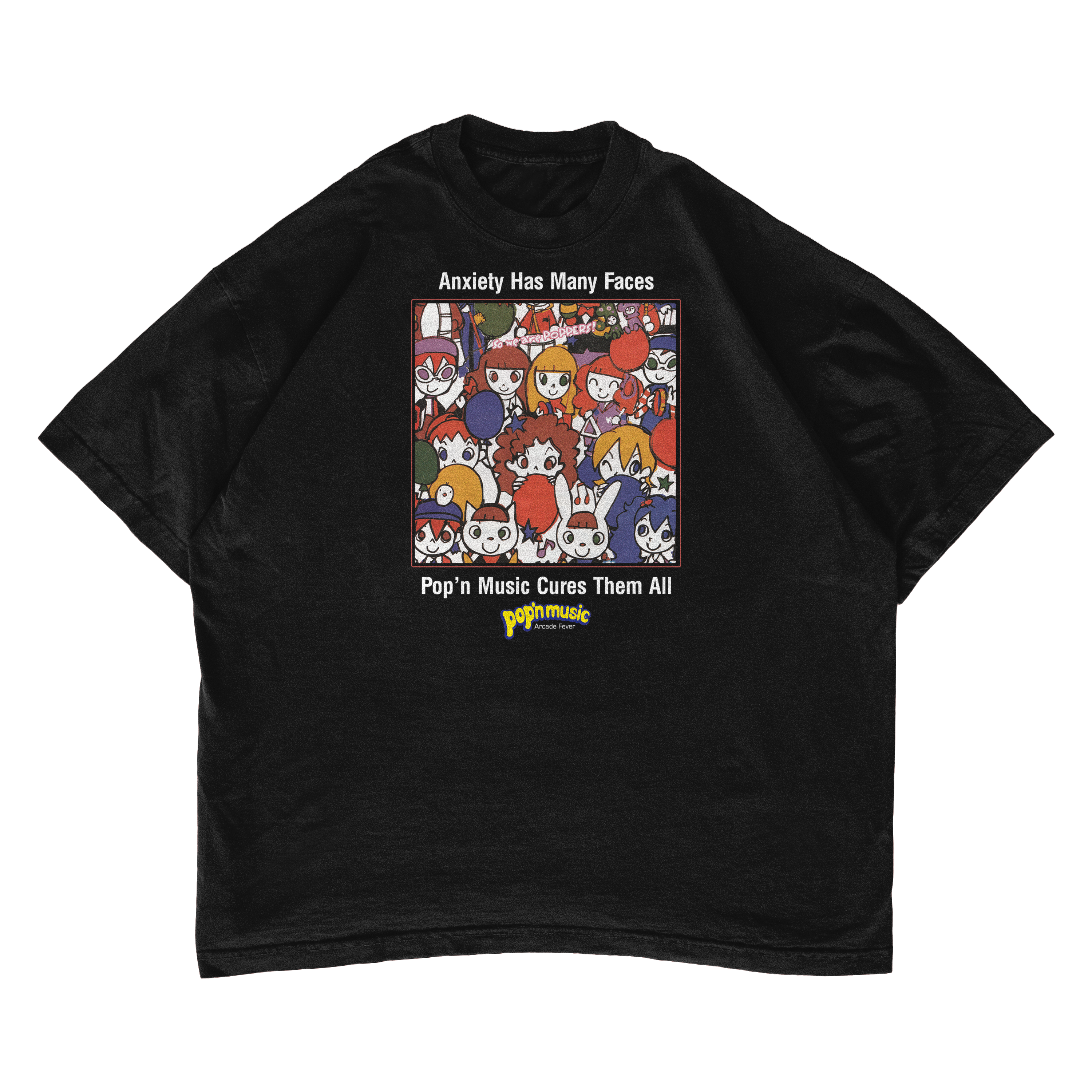 anxiety pop'n shirt