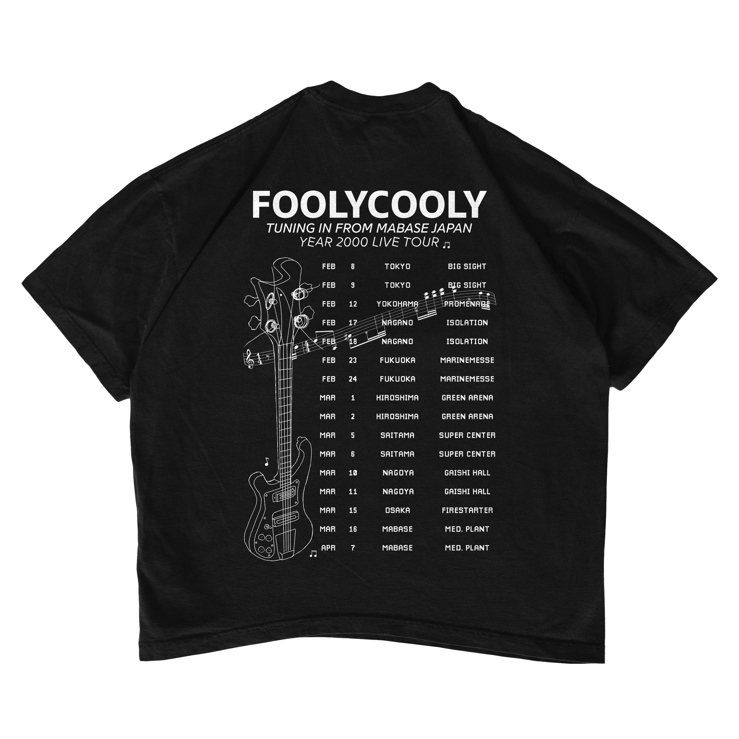 fooly tour shirt