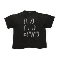 ascii bunny shirt